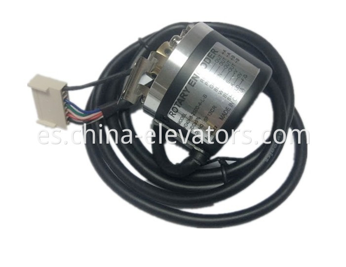 Codador rotativo para el operador de puerta de ascensor Hyundai HD40H8-2500-4-L-B Rotary Encoder for Hyundai Elevator Door Operator HD40H8-2500-4-L-B